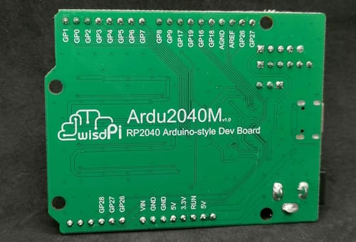 Rückseite des Ardu2040M