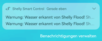 Pushbenachrichtigung -Shelly Flood