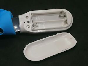 Batteriefach für 2 AAA-Batterien am Plant Monitor