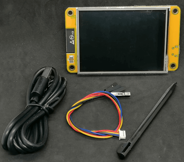 Lieferumfang - ESP32 mit 2.8