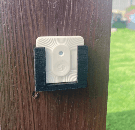 Shelly BLU H&T mit Halterung am Pfosten