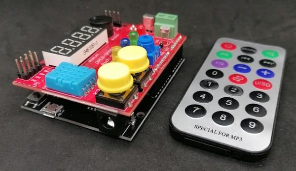 ESP32 D1 R32 with Rich Shield by Open Smart