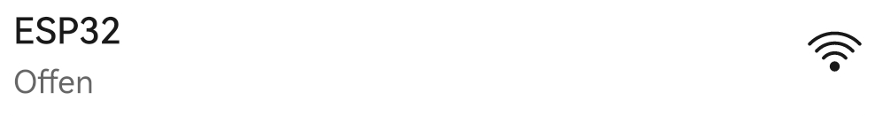 Eintrag eines ungesicherten APs