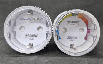 Vergleich Shelly Plug S & Gosund EP2