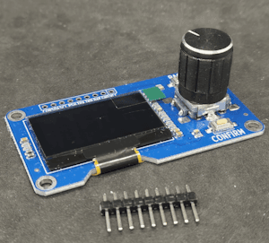 OLED Display & Drehregler