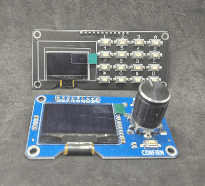 OLED Display & Eingabegeräte