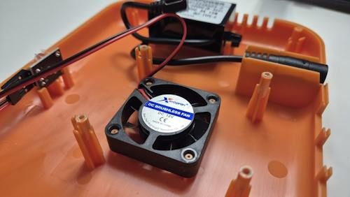 40 mm Lüfter zum kühlen des Raspberry Pi im Chia Miner von Bitcoin Merch