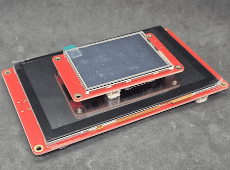 zwei Elecrow CrowPanels 2,4