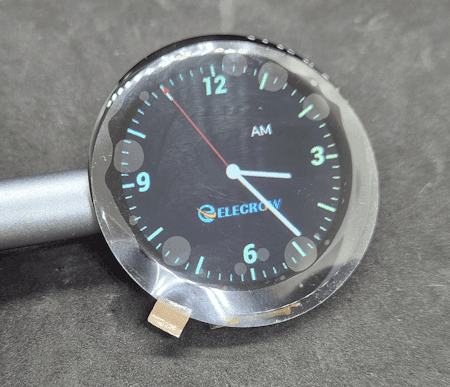 rundes Elecrow Crowpanel mit 1,28