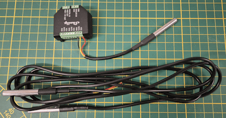 Shelly AddOn mit DS18B20 Sensor