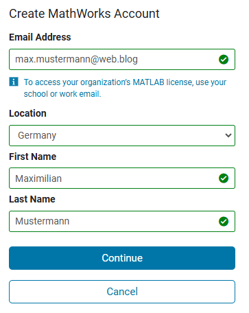 Account bei Thingspeak einrichten