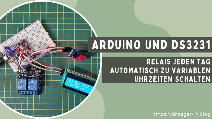 Arduino - RTC DS3231 - Teil2