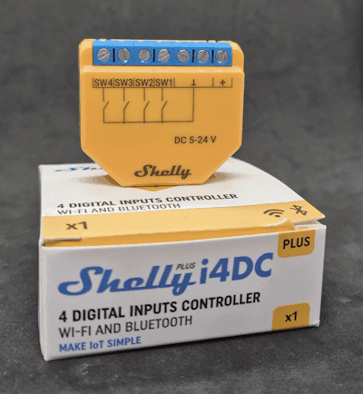 Shelly i4 DC