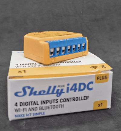 Shelly i4 DC - Schraubklemmen