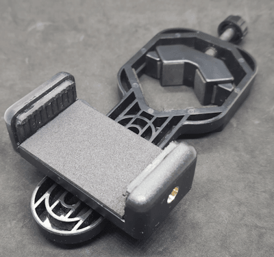 Handhalterung für Teleskop #1