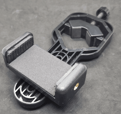 Handhalterung für Teleskop