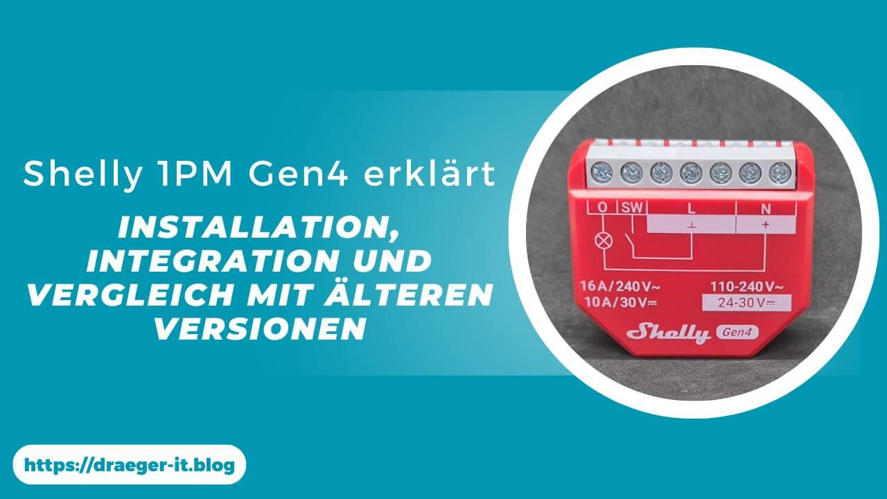 Shelly 1PM Gen4 - erklärt