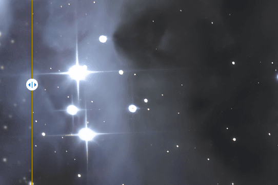 Aiarty Image Enhancer - Astrofoto M42 - bearbeitet