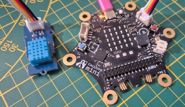 Calliope Mini 3 mit DHT11 Sensor