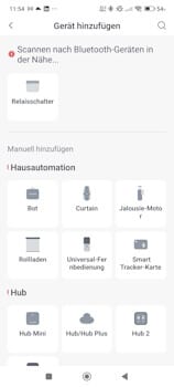 Einrichten eines SwitchBot Gerätes - Step2