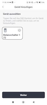 Einrichten eines SwitchBot Gerätes - Step6