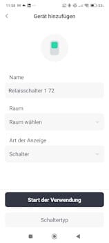 Einrichten eines SwitchBot Gerätes - Step8