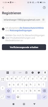 SwitchBot - Konto einrichten - Step3
