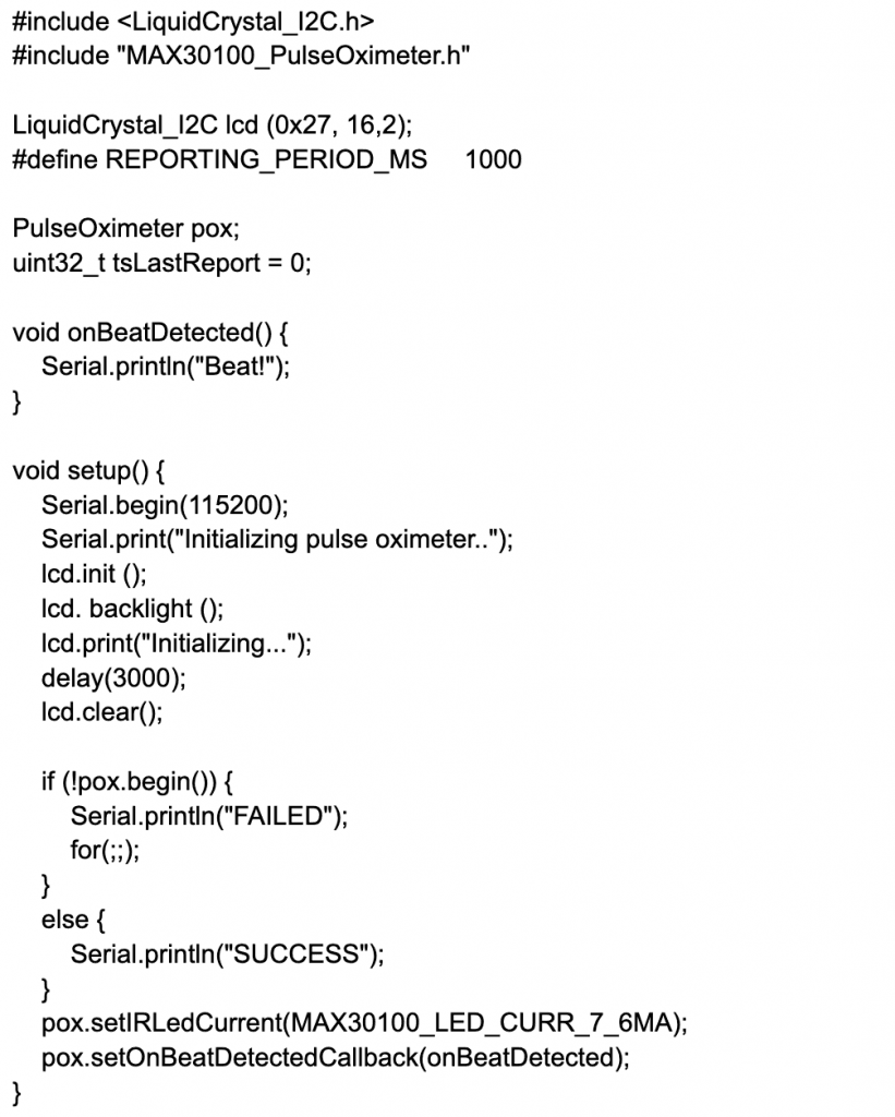 display sensor data at lc display