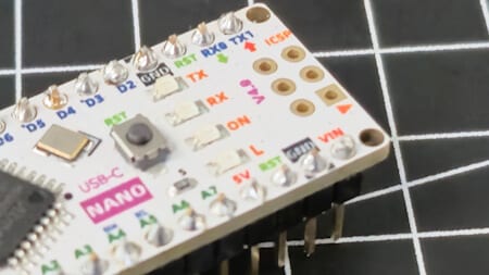 Color Nano V4 - Pinbeschriftungen