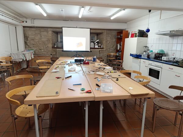 Schlachtfeld nach dem Workshop