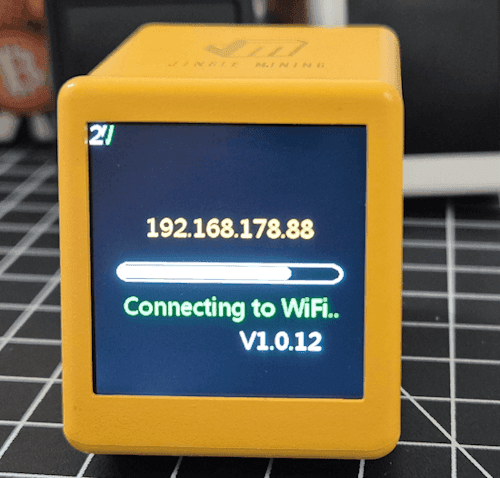 Jingle Mining - CryptoTracker - Einrichten - Step4 - IP Adresse zugewiesen