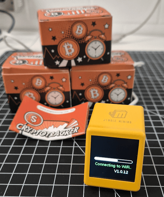 Verbindungsaufbau am CryptoTracker