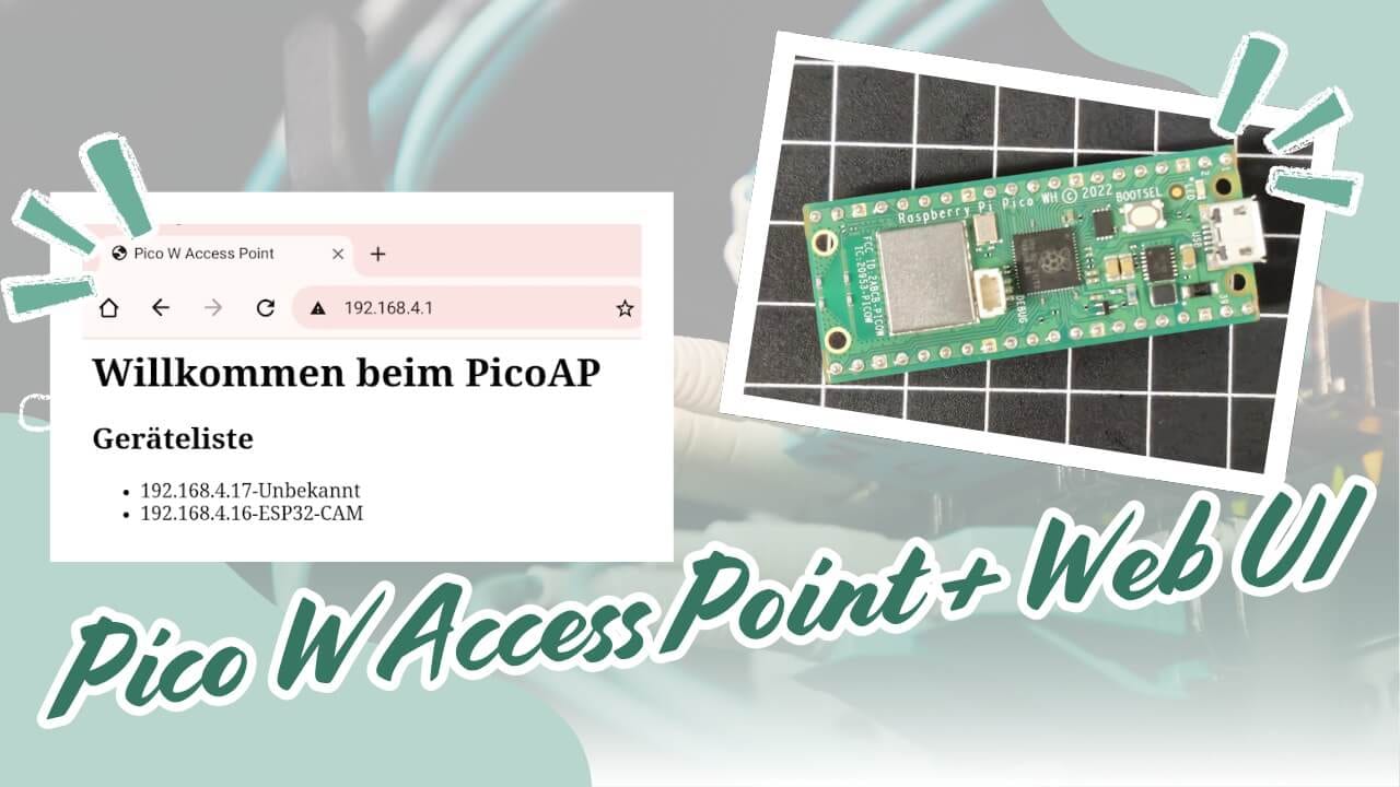 Pico W AccessPoint + WebUI