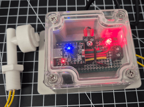 Schaltung - ESP32-C3 Mini mit Schwimmschalter - Fail