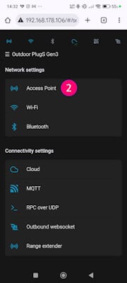 Shelly - Einrichten AP - Step2
