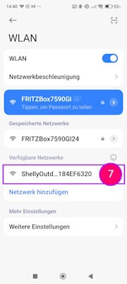 Shelly - Einrichten AP - Step5
