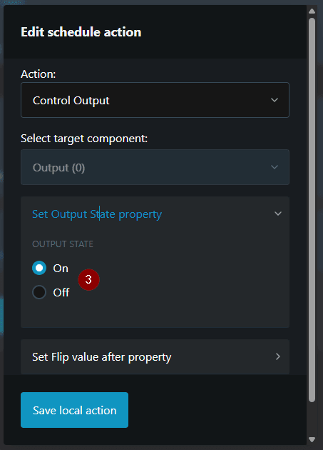 Shelly - Schedule - Basic - Sample - Step2