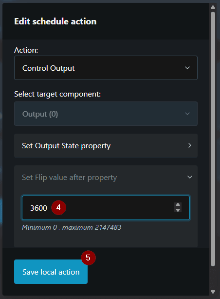 Shelly - Schedule - Basic - Sample - Step3