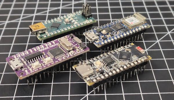 Mikrocontroller im Formfaktor des Arduino Nano