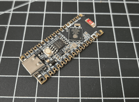 Waveshare ESP32-S3-Nano - Vorderseite