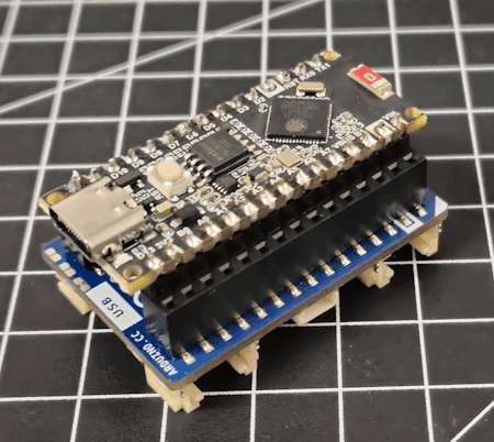 Waveshare ESP32-S3-Nano auf Arduino Nano Connect Carrier - 2
