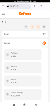 Refoss R11 - Einrichten über AccessPoint - Step3