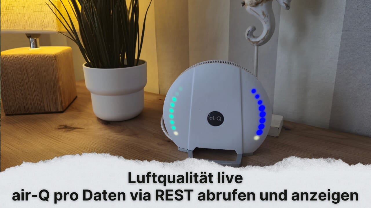 air-Q pro - Livedaten via REST abrufen und auf LCDq1602 anzeigen lassen