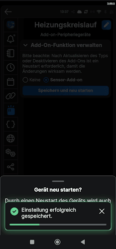 Aktivieren Shelly AddOn - Step4