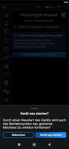 Einrichten DS18B20 Sensor über Shelly AddOn am Shelly Plus 1 - Step5