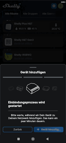 Einrichten Shelly Plus 1 - Step3