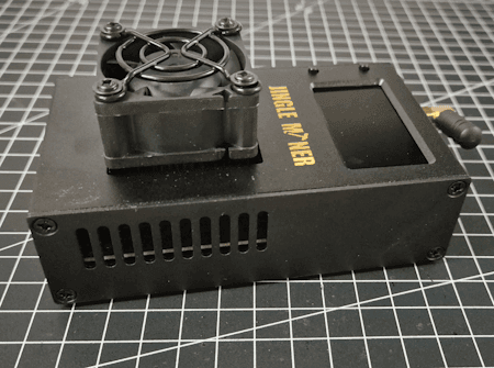 JingleMiner BTC Solo Lite - Ansicht Seite rechts