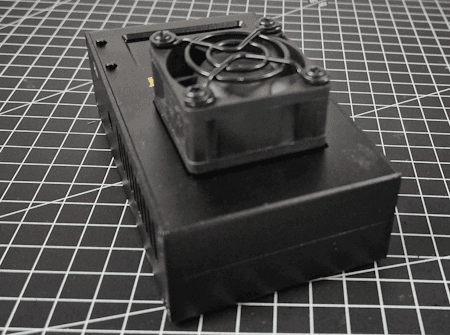 JingleMiner BTC Solo Lite - Ansicht unten