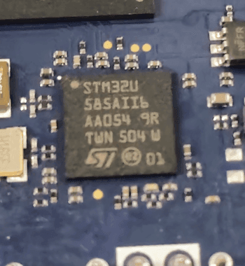 MCU - STM32U585A116 auf dem Arduino UNO Q