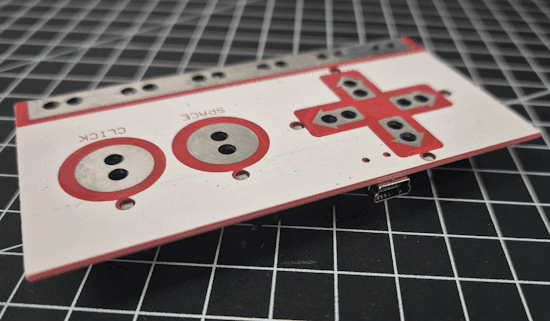 Makey Makey Controller Ansicht von oben